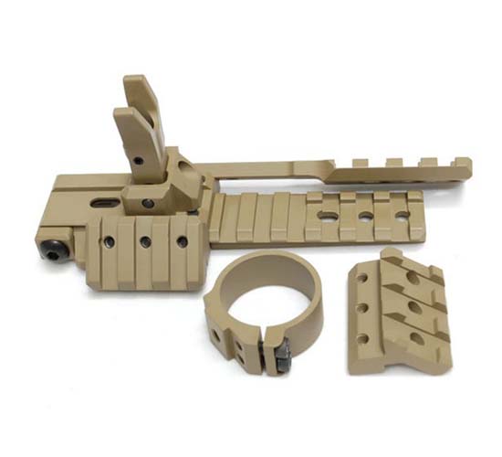 Fusion Multi-purpose Scope Mount System With BUIS Tan free
